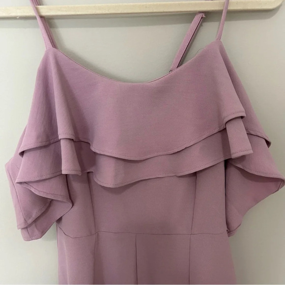 Iris Ruffle Lavender/ Barbie Core Romper Size Small - Picture 3 of 5